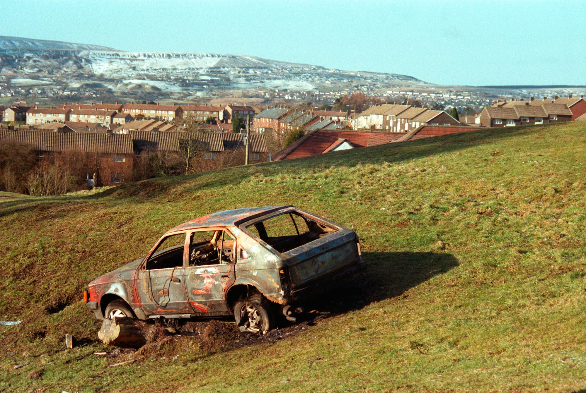 The Gurnos Estate in Merthyr Tydfil in the '90s (Jeremy Inglis)