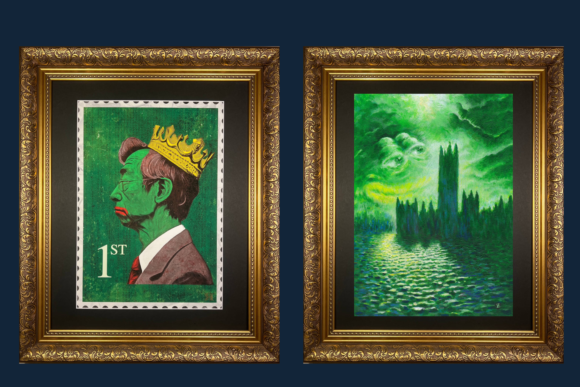 A selection of the art on display at Bitfest