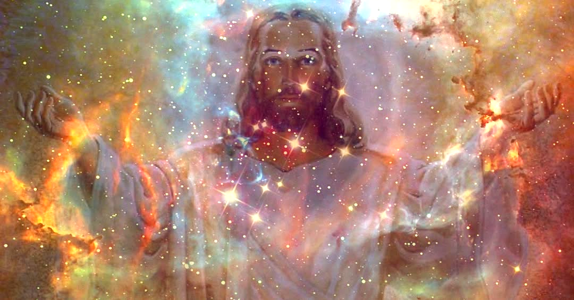 Extraterrestrial Jesus, as imagined by the Aetherius Society (Aetherius Society)