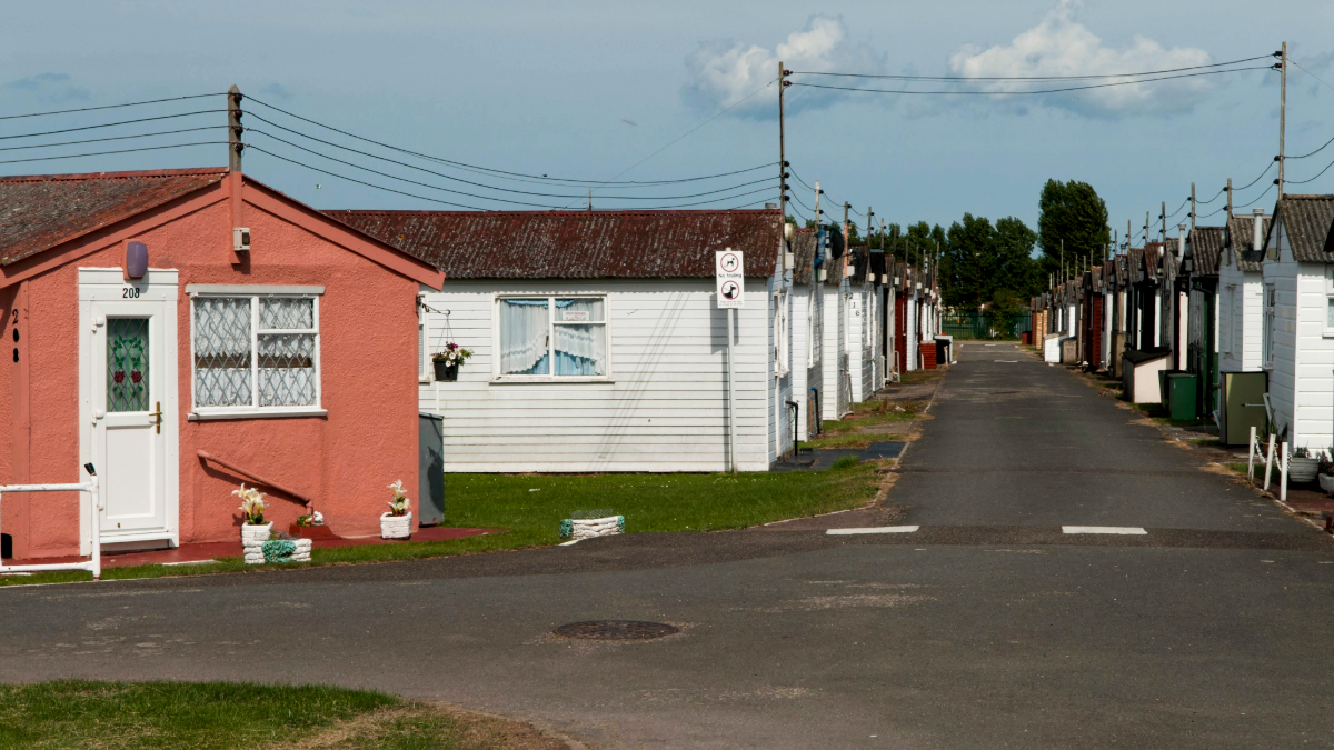 The village of Leysdown on the Isle of Sheppey (Homer Sykes)