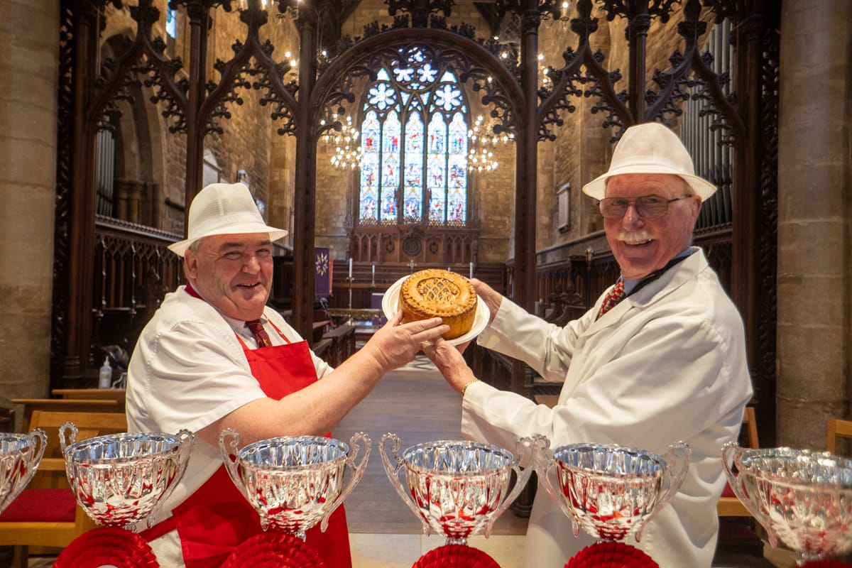 The British Pie Awards are held in Melton Mowbray