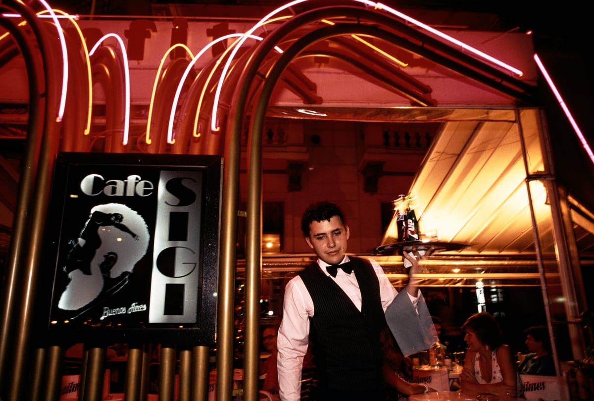 Argentinian psychologists still flock to Cafe Sigi in Villa Freud, Buenos Aires (Christopher Pillitz)