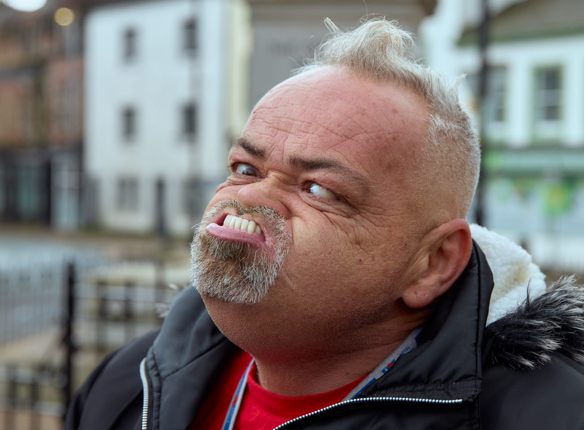 The ugliest face in Britain